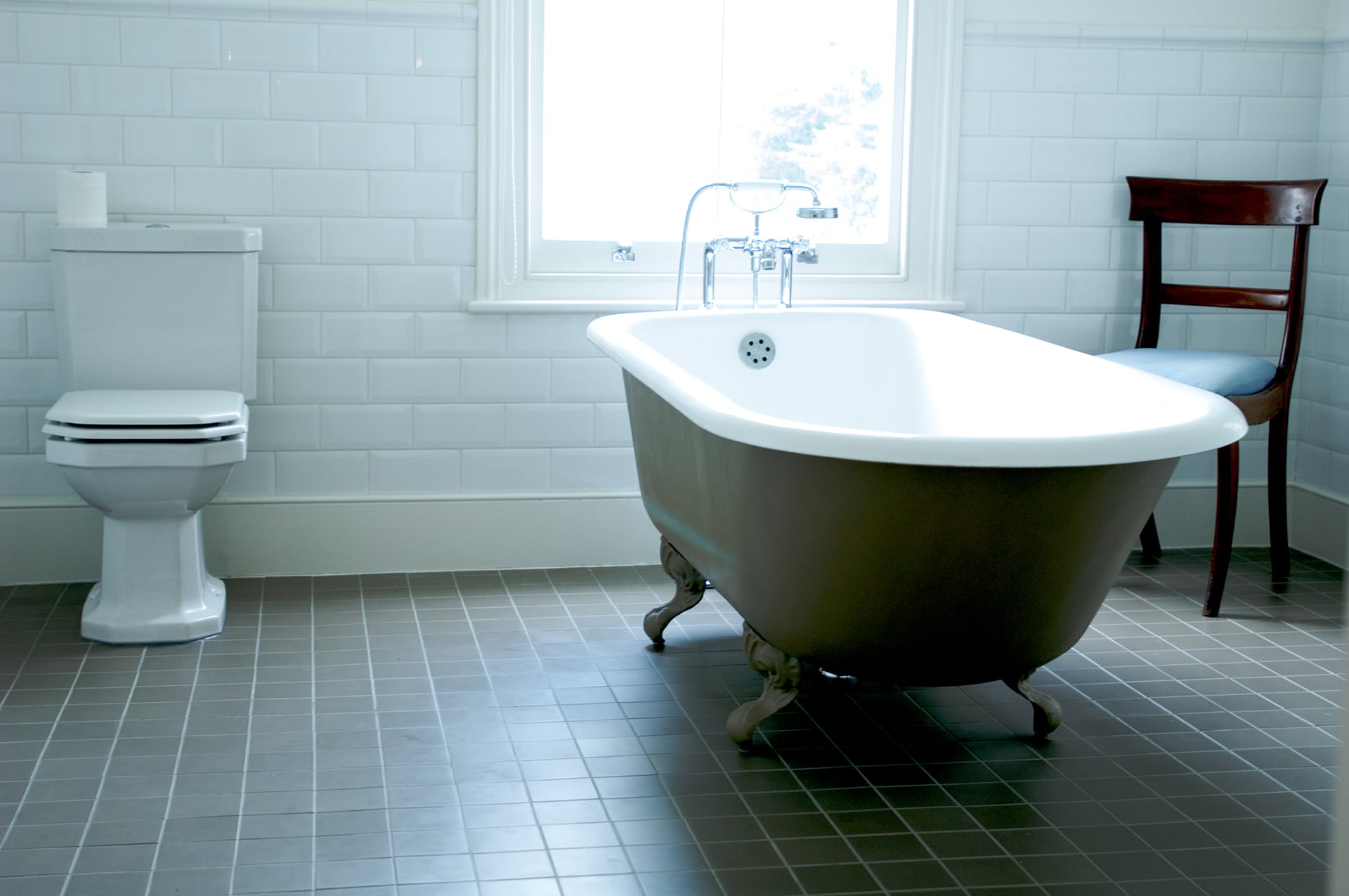 Bathroom refurbishment; finished bathroom