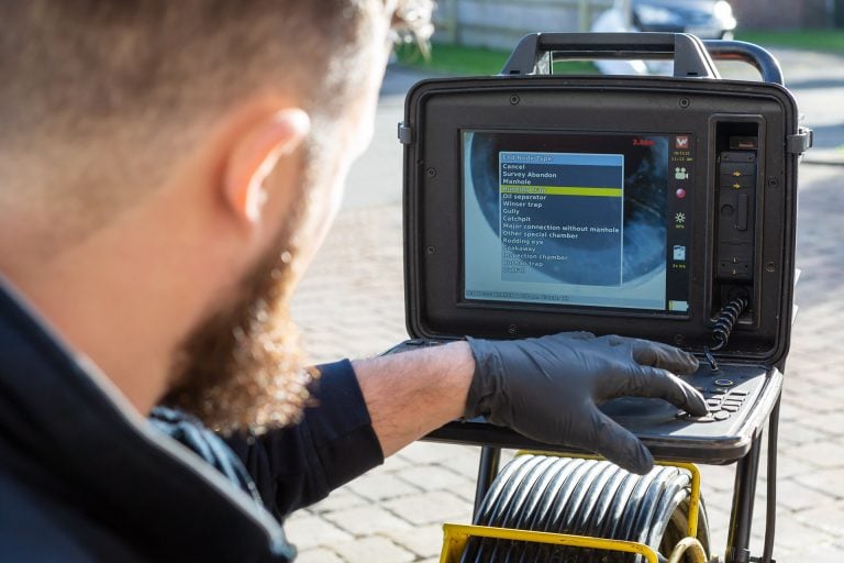 Drain mapping survey with CCTV Scanprobe equipment