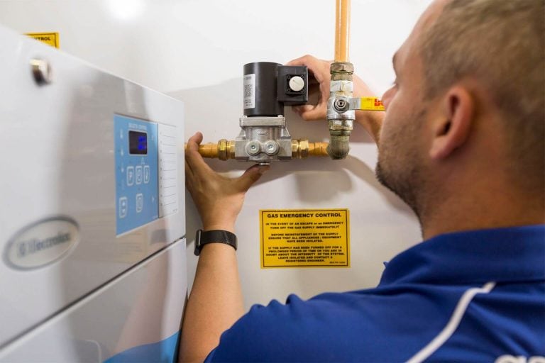 Annual boiler servicing